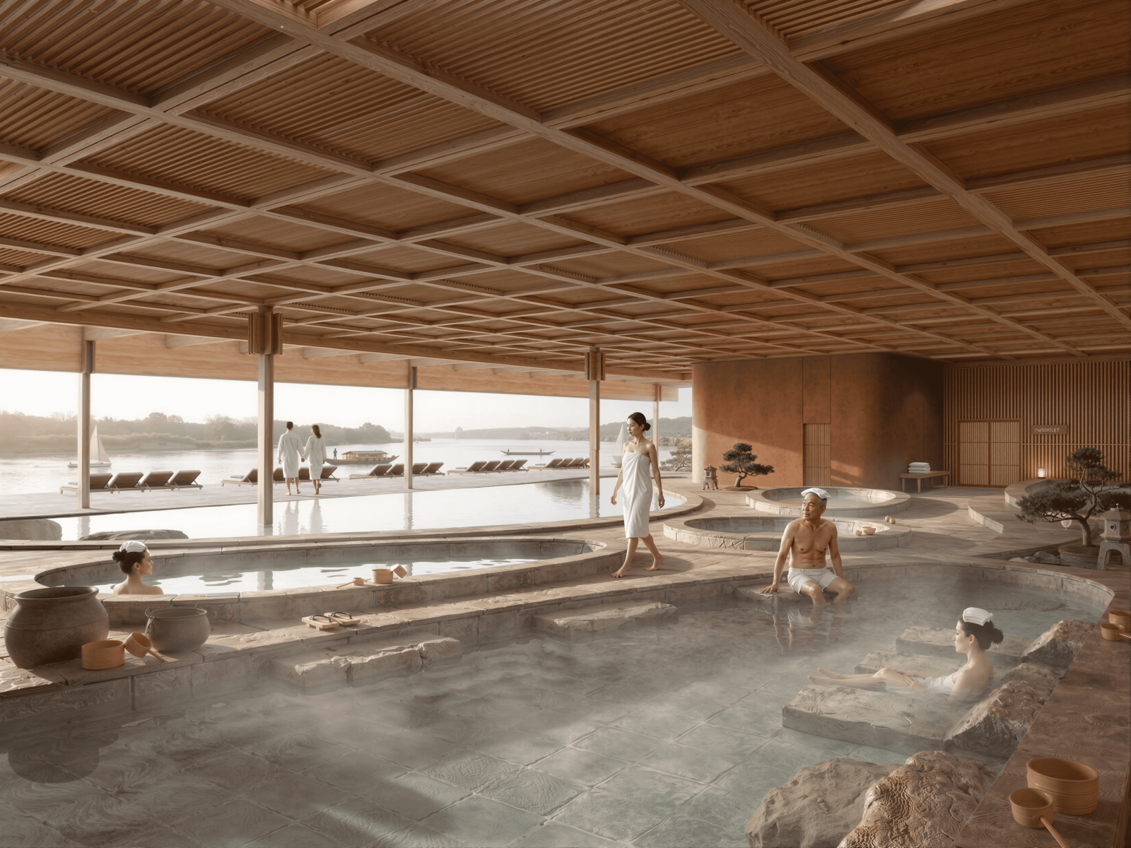 Suối khoáng nóng tại Charmora City: Trải nghiệm spa, onsen độc bản