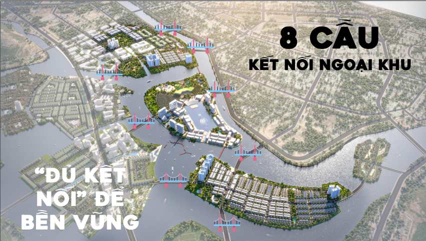 Dự án nằm ngay trục DT571 – tuyến đường chiến lược kết nối nhanh với đại lộ Võ Nguyên Giáp, cao tốc Bắc Nam và Quốc lộ 1A